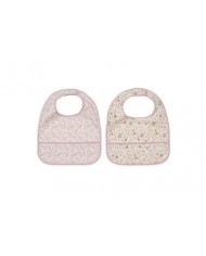 Lot de 2 Bavoirs Imperméables - Flower Fairies