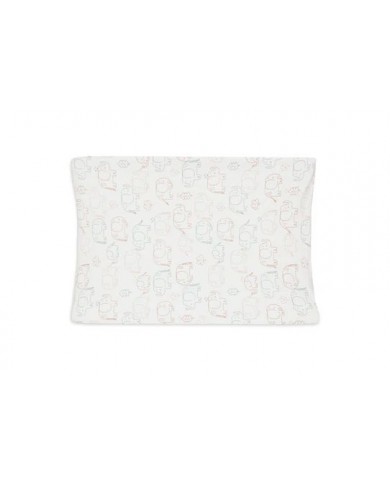 Housse matelas à Langer Jersey 50x70cm - Elephant Tales Housse matelas à Langer Jersey 50x70cm - Elephant Tales