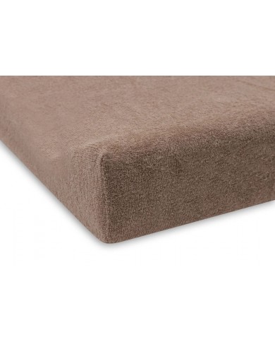 Housse matelas à Langer Éponge 50x70cm - Milky Coffee Housse matelas à Langer Éponge 50x70cm - Milky Coffee