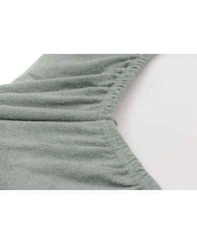 Housse matelas à Langer Éponge 50x70cm Sea Green/Ivory - 2 Unités