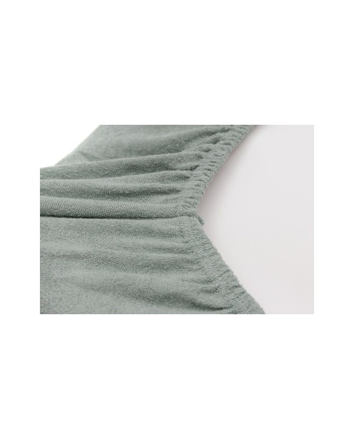 Housse matelas à Langer Éponge 50x70cm Sea Green/Ivory - 2 Unités