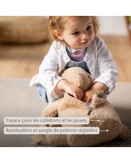 Sac à dos Teddy - 30 cm - ours - Beige