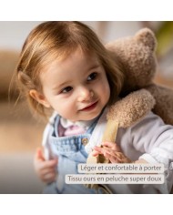 Sac à dos Teddy - 30 cm - ours - Beige