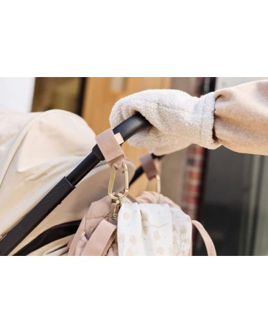 Crochet Pour Poussette - Milky Coffee Crochet Pour Poussette - Milky Coffee