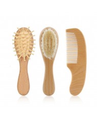 Lot de 3 Brosses de soins pour bébés