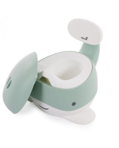 Petit Pot Dauphin Vert Sauge