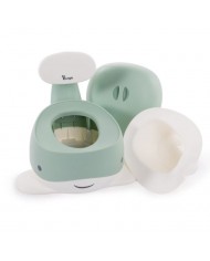 Petit Pot Dauphin Vert Sauge