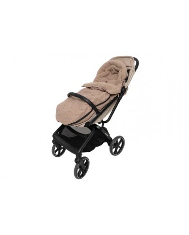 Chancelière poussette Embossed - Milky Coffee