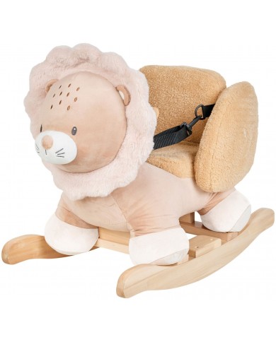 Bascule lion Ernest - Flo, Ernest & Oli