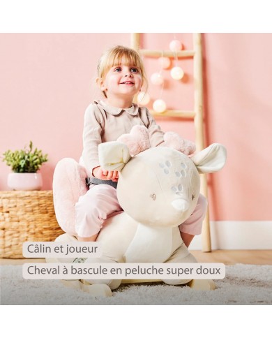 Faon à bascule - Beige