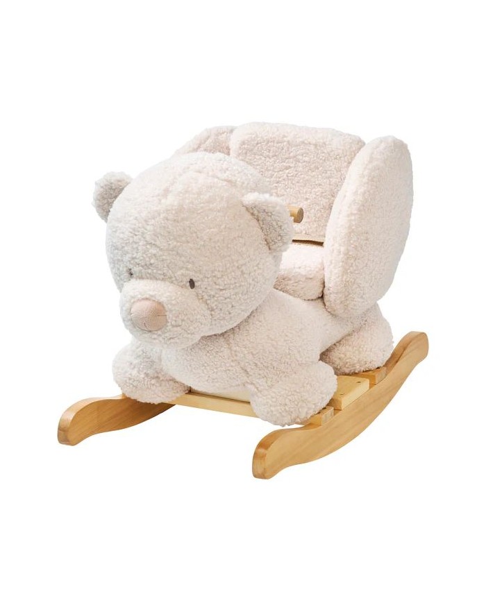 Ours à bascule - Teddy écru