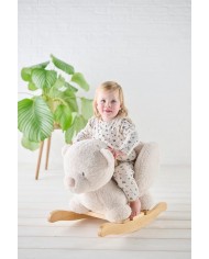Ours à bascule - Teddy écru