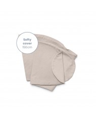 Housse pour grand coussin d'allaitement Buddy - Chiné sand