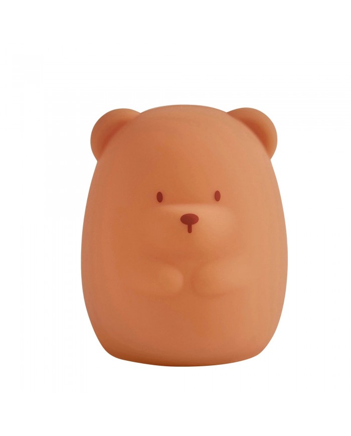 Veilleuse Ours Silicone - Brun