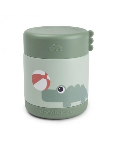 Boîte repas isotherme 300 ml Playground Vert