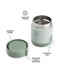 Boîte repas isotherme 300 ml Playground Vert