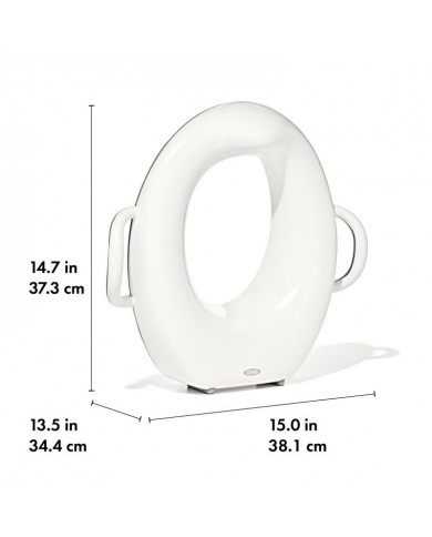 Réducteur de toilettes Sit Right - Blanc