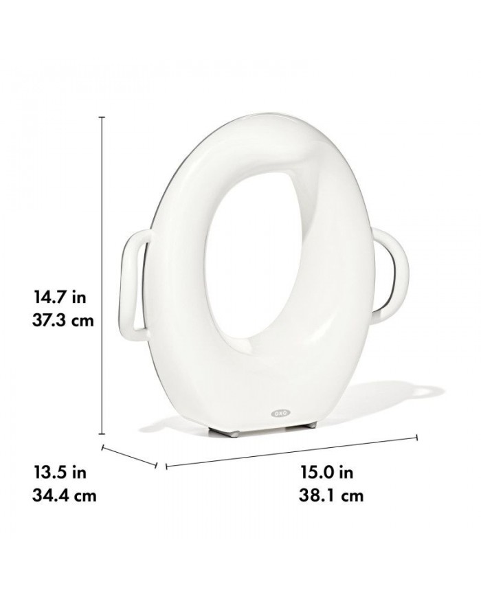 Réducteur de toilettes Sit Right - Blanc