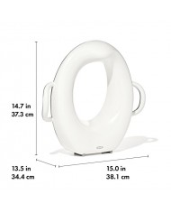 Réducteur de toilettes Sit Right - Blanc