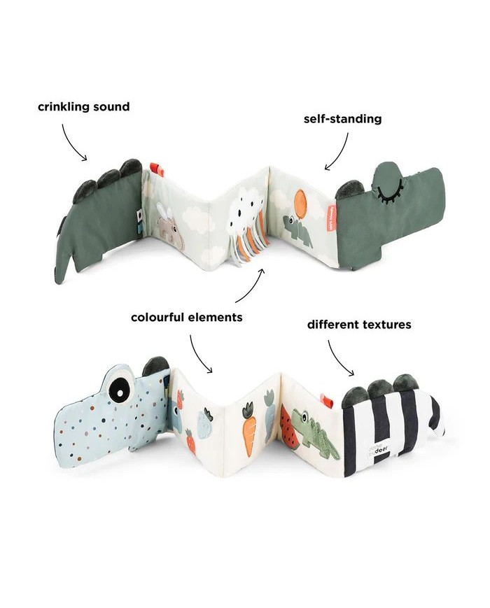 Livre d'éveil - Croco - Vert