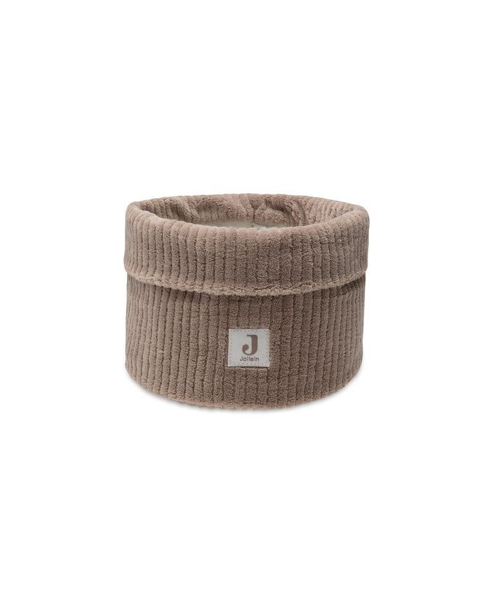 Panier de Rangement Cloudy Rib - Milky Coffee