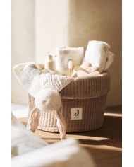 Panier de Rangement Cloudy Rib - Milky Coffee