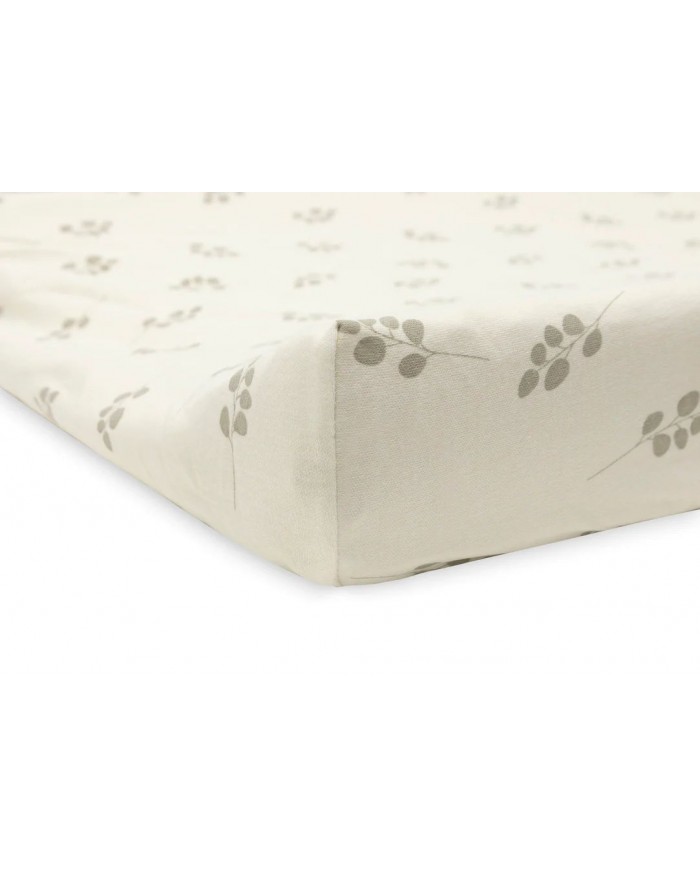 Housse matelas à Langer Jersey 50x70cm Twig - Olive Green