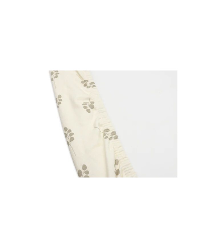 Housse matelas à Langer Jersey 50x70cm Twig - Olive Green