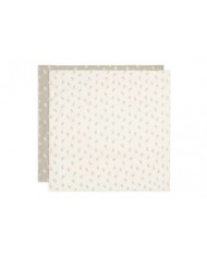 Lot de 2 tétras 115x115cm Twig - Olive Green