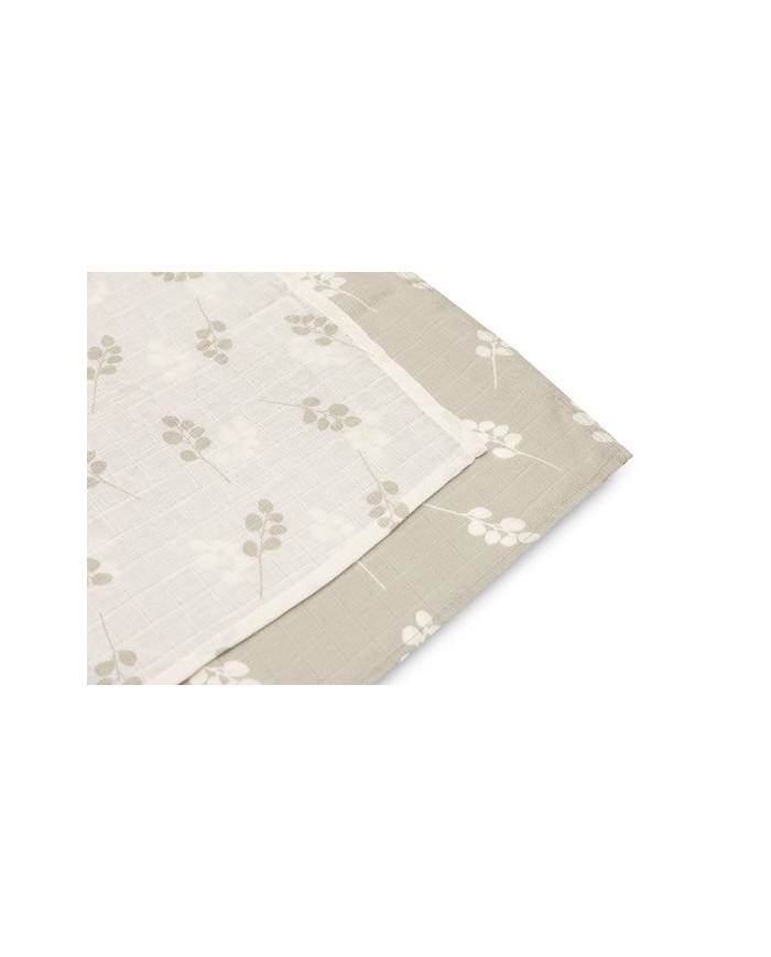 Lot de 2 tétras 115x115cm Twig - Olive Green