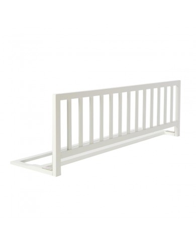 Barrière de lit en bois - Blanc