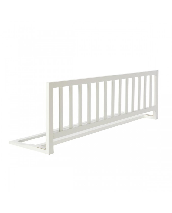 Barrière de lit en bois - Blanc