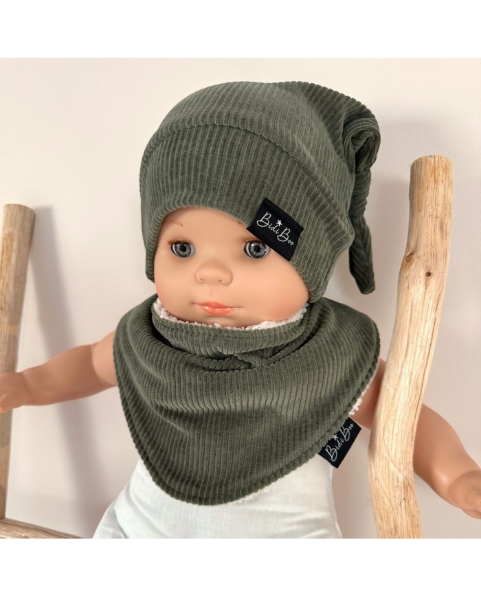 Foulard bandana rib kaki