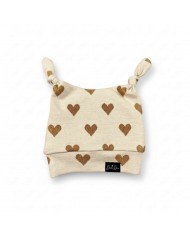 Bonnet lutin Rib beige