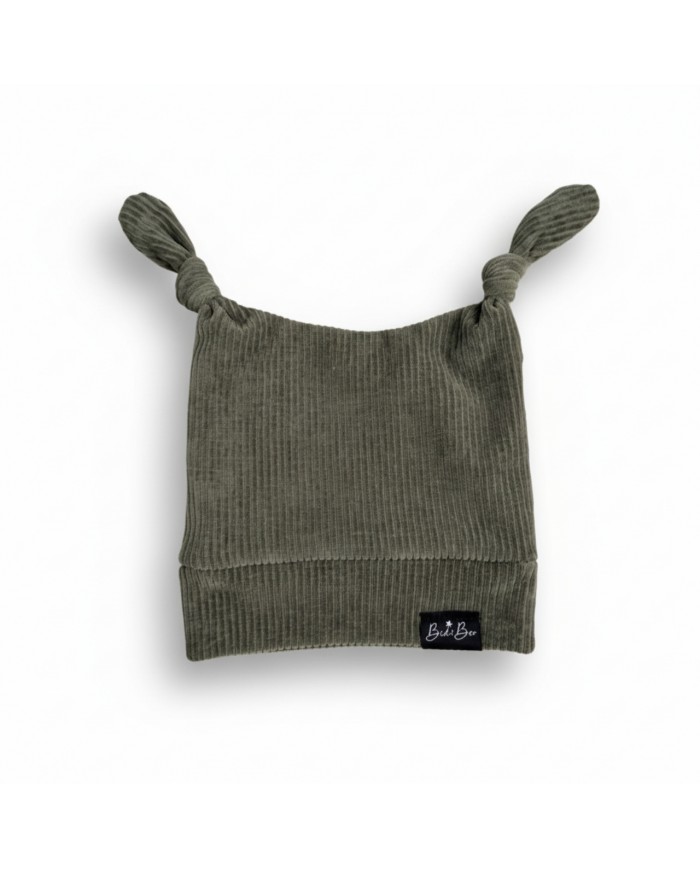 Bonnet lutin Rib Kaki