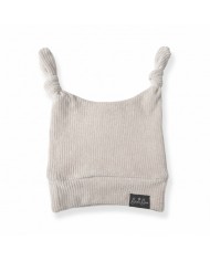 Bonnet lutin Rib beige