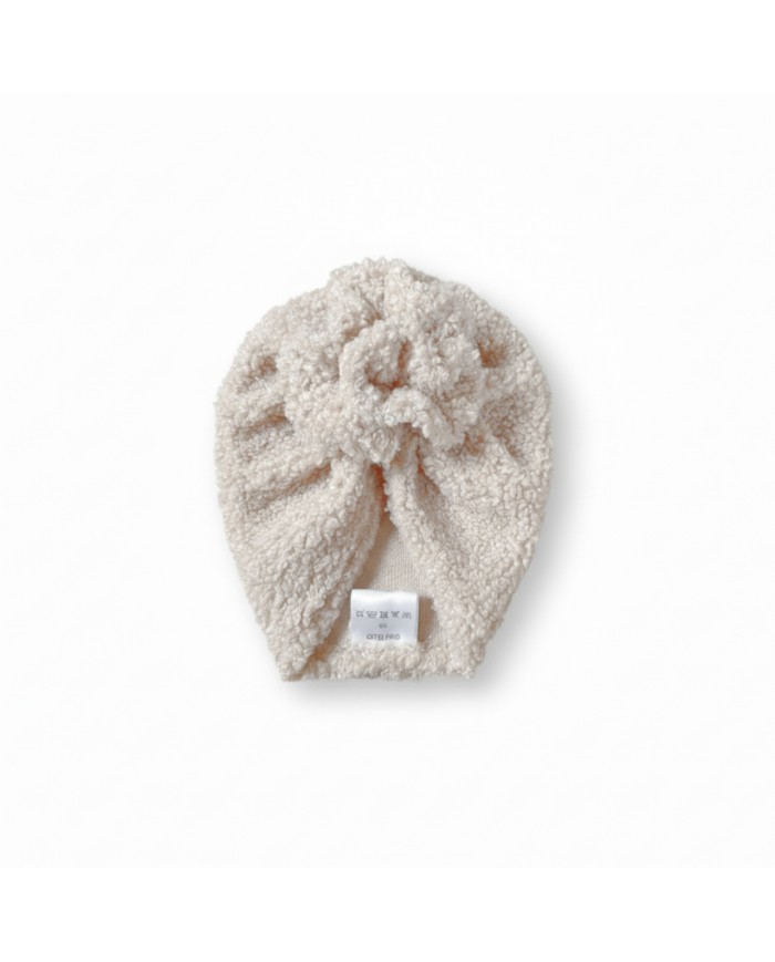Turban bouclette naturel