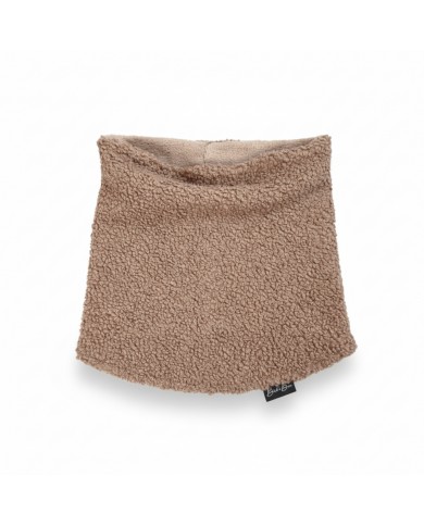 Snood bouclette biscuit