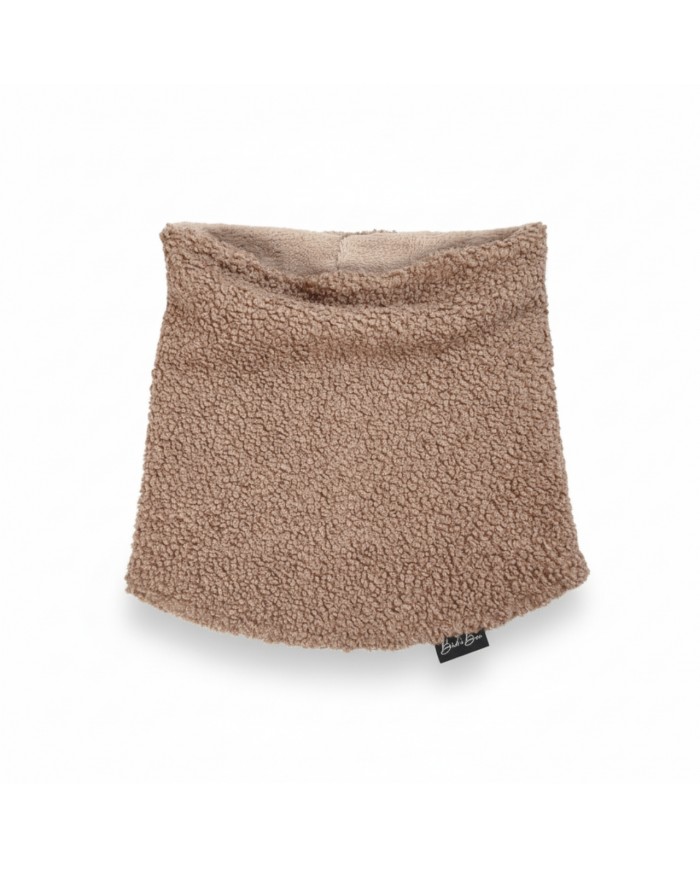 Snood bouclette biscuit