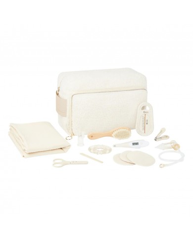 Trousse de toilette bébé Curl White