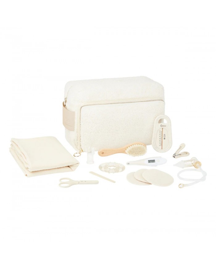 Trousse de toilette bébé Curl White
