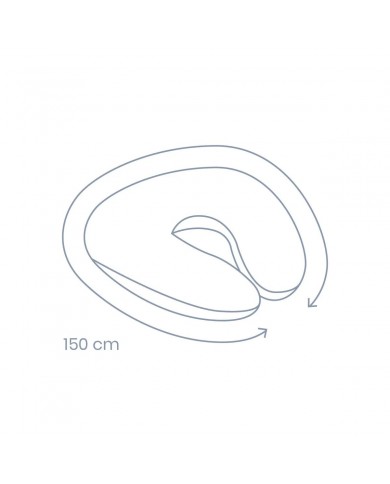 Petit coussin multi-usages Softy chiné Sand