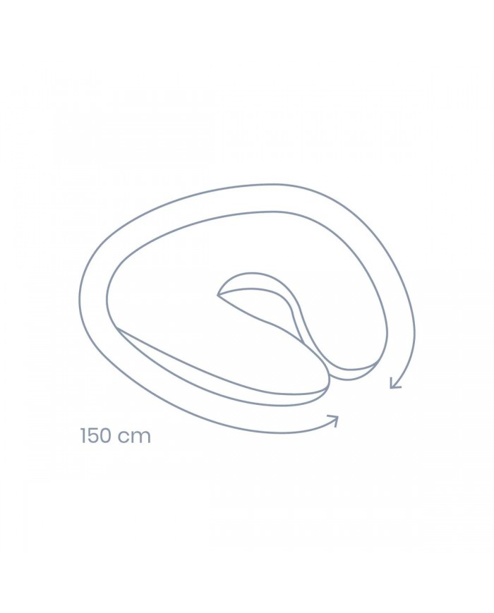 Petit coussin multi-usages Softy chiné Sand