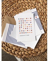 Carte de voeux "Bonjour petit amour"