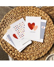 Carte de voeux "Le grand amour"