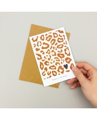 Carte de voeux "Le grand amour"