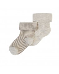 Chaussettes (2 paires) Gemuno - Oatmeal melange