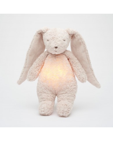 Peluche veilleuse lapin Rose nature 2.0