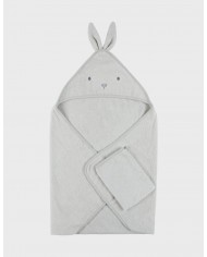 Cape de bain éponge 75x75cm - Verdi