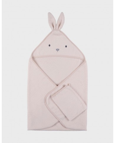 Cape de bain éponge 75x75cm - Rosie